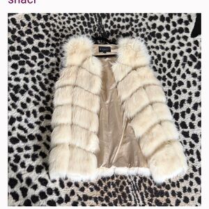 SHACI FAUX FUR VEST